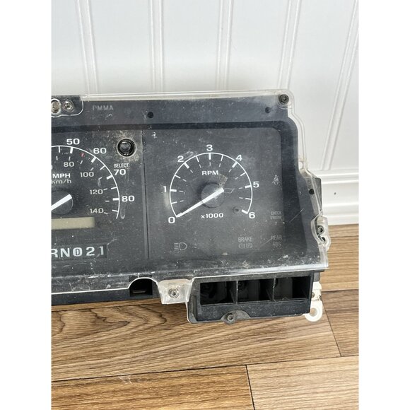 92-97 Ford F250 F350 Instrument Cluster Speedometer Diesel Unknown Miles - Picture 5 of 14